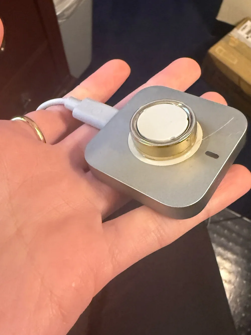 Oura Ring Gen 4 in gold size 9